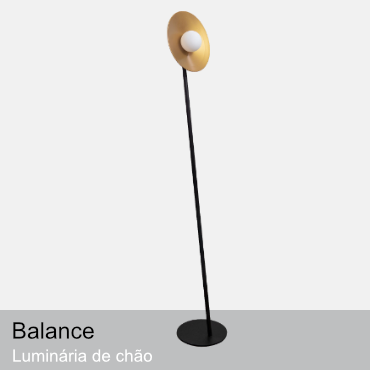 Luminária de chão Balance